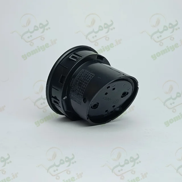 دریچه کولر گرد پراید رنگ مشکی